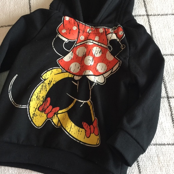 Disney Toddler Minnie Sweatshirt Hoodie - Picture 8 of 9